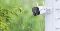 Zdjęcie Dahua Zestaw Monitoringu Ip 2 Kamery Wi-Fi 5Mpx Aktywne Odtraszanie Led Ir Do 30M (Z55950B2) - Brwinów