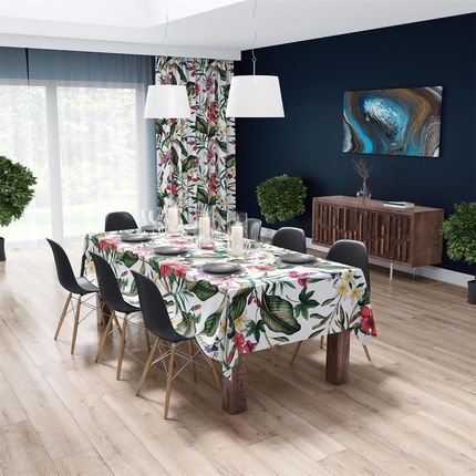 Homeview Obrus Plamoodporny Motyw Kwiatowy 140X200 (HOBF013140X200) - zdjęcie 2