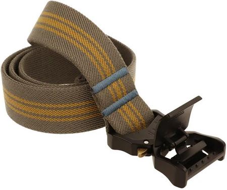 Pasek do Spodni ELASTYCZNY 4 cm z Ergonomiczną Klamrą Beż Ochra - zdjęcie 4