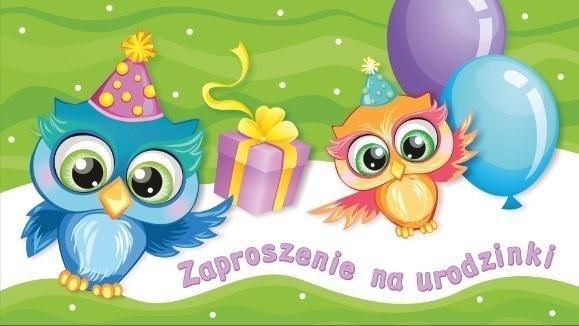 Zdjęcie Astro Atelier Zaproszenie Urodziny Dziecięce 10szt. - Zduny