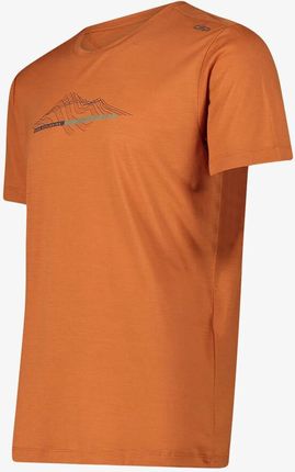 Cmp Koszulka Merino Męska Neil T-Shirt Brązowe - zdjęcie 2
