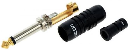 Hicon Wtyk Kablowy Duży Jack Ts 6,3mm Mono Stereo 63M07 (HJ63M01) - zdjęcie 2