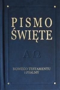 Zdjęcie Wydawnictwo Diecezjalne I Drukarnia W Sandomierzu Pismo Święte NT i psalmy De Luxe granat - Jelenia Góra