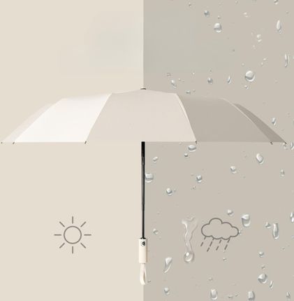 Parasolka Automatyczna Uv Parasol Składany Pełen Automat Damska 12-RAMIENNA - zdjęcie 6