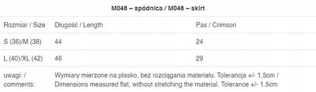 Casualowa Spódnica Czarny | TREND Modna Spódnica Czarny r.S/M Wygodna - zdjęcie 3