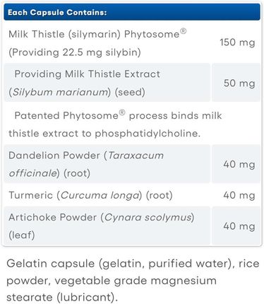 Natural Factors Milk Thistle Phytosome 150Mg 90Kaps. - zdjęcie 2