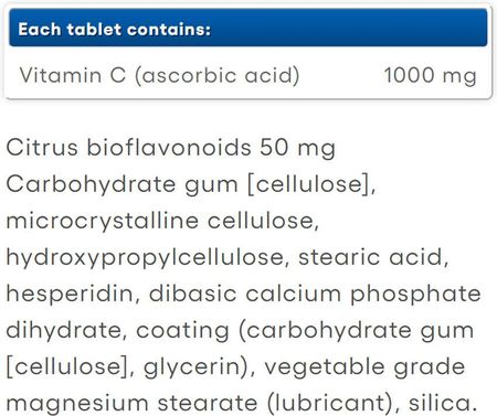 Natural Factors Vitamin C Time Release 1000Mg 90Tabl. - zdjęcie 2