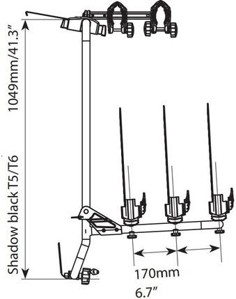 Menabo Shadow Black T6 - zdjęcie 2
