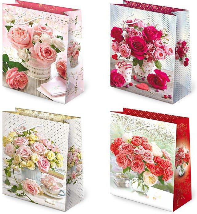 Zdjęcie Paw Torebki Ozdobne T10 119 Kwiaty Bukiety 10szt. - Kórnik