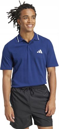 koszulka męska polo adidas Essentials Small Logo Piqué JE9021 S - zdjęcie 2