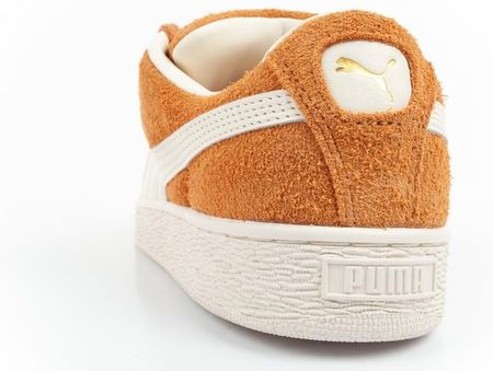 Puma Suede XL Hairy buty sneakersy skóra modne brązowe - zdjęcie 3