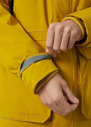 Kurtka zimowa Helly Hansen Reine Parka żółta roz. L - zdjęcie 2