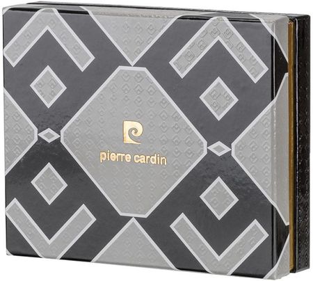 Mały Portfel Męski Pierre Cardin TILAK15 8824 - czerwony - zdjęcie 2