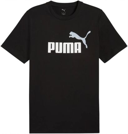 Puma Koszulka Męska T-shirt Color No. 1 Logo Tee Puma Czarna r.L - zdjęcie 4