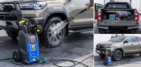 Myjka ciśnieniowa DWIE POMPY 810L/H 2500W SZCZOTKA WODNA - MICHELIN - zdjęcie 3