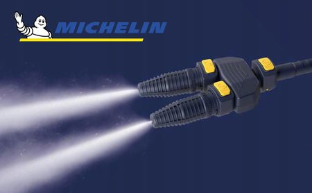 Myjka ciśnieniowa DWIE POMPY 810L/H 2500W SZCZOTKA WODNA - MICHELIN - zdjęcie 2