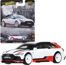 Zdjęcie Hot Wheels Premium Fast Wagons Autko Resorak Samochodzik Kolekcjonerski Audi RS 6 Avant 1/5 FPY86 JBK51 - Zabrze