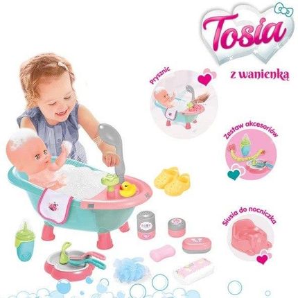 Askato Lalka Tosia Z Wanienką - zdjęcie 3