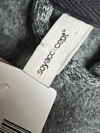 Soyaconcept Bluza Rozpinana Damska Bez Kaptura z Kołnierzem Szara L - zdjęcie 3