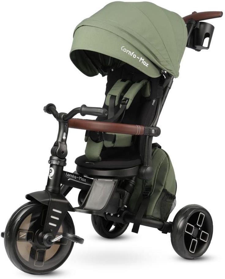 Zdjęcie Qplay Rowerek Trójkołowy Comfo Max Olive Green - Bartoszyce