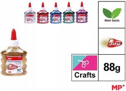 Zdjęcie Mp Szkolny Klej Do Papieru Na Plastykę Brokatowy 88Ml Brokat W Kleju Lux - Orzesze