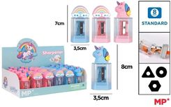 Zdjęcie Mp Main Paper Temperówka Z Pojemnikiem Jednorożec/Tęcza 24Sz - Czempiń