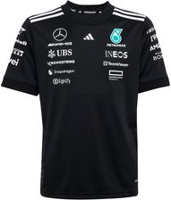 Zdjęcie adidas Uniseks - Dzieci Mercedes Amg Petronas Formula One Team Driver Jersey Black Youth, Black/White, 11-12 Years - Dobrzyń nad Wisłą