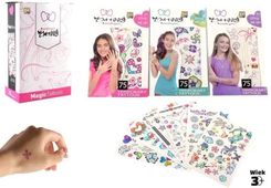 Zdjęcie Tatuaże Naklejki Zmywalne Nastolatka Mix - Świecie