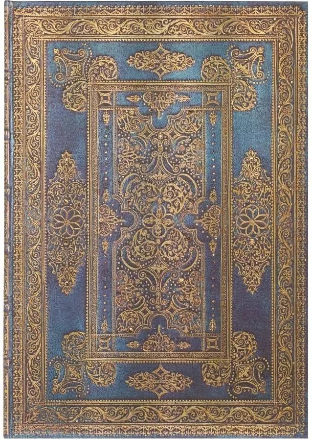 Zdjęcie Notatnik Gładki Blue Luxe Grande - Orzesze