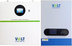 Zdjęcie Zestaw: inwerter solarny Volt Polska SINUS PRO ULTRA PLUS 12000 48/230V (6200/12000W) + 120A MPPT (500V) + magazyny energii ULTRA 5 51.2V 100Ah 100A - Sosnowiec
