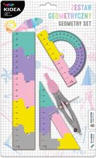 Zdjęcie Zestaw Geometryczny 4 Elementy 20Cm Pastelowy Kidea - Stepnica