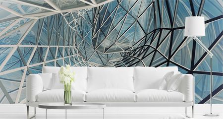 Fototapeta Ścienna do biura tunel efekt 3D 300x210 - zdjęcie 3