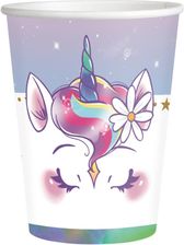Zdjęcie Amscan Kubeczki Urodzinowe Jednorożec 250ml 8szt. - Milicz
