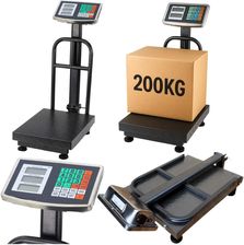 Zdjęcie Lean Waga Elektroniczna Lcd Platformowa Magazynowa Dokładność Do 20G 200Kg (26624) - Maków Podhalański