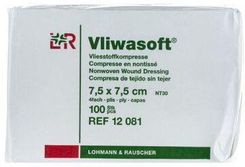Zdjęcie Lohmann And Rauscher Opatrunek Niejałowy Vliwasoft 7,5x7,5cm 4 Warstwy 100szt. - Kosów Lacki