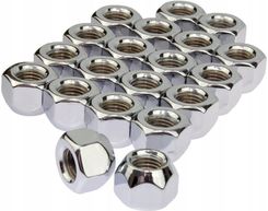 Zdjęcie Pph Sobimax Nakrętki Srebrne Do Kół Felg Stalowych Toyota Mazda Mitsubishi Kpl. 24 Szt. - Dzierżoniów