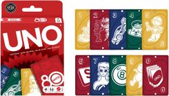 Mattel Games Karty UNO Mattel 80-lecie Gra karciana na 80 rocznicę Mattel JGK30