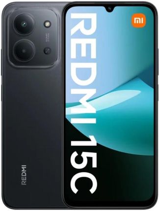 Redmi 15C 4G 4/256GB Czarny