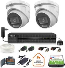 Zdjęcie Hilook Zestaw Monitoringu 2 Kamer 5Mpx Tvicam-T5M-20Dl Z Dyskiem 2Tb (Z39728T2) - Trzebnica