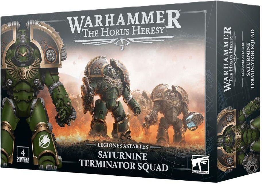 Zdjęcie Games Workshop Warhammer The Horus Heresy Legion Astartes Saturnine Terminator Squad - Sulejówek