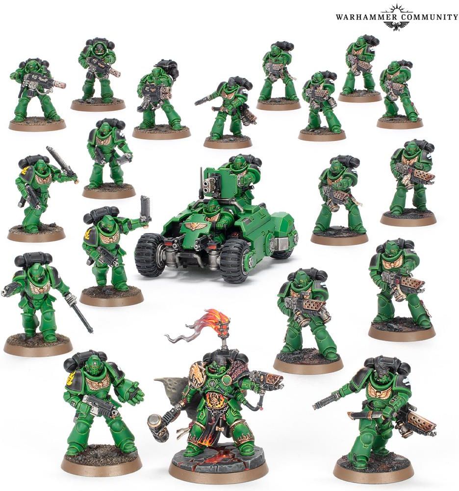 Zdjęcie Games Workshop Warhammer 40k Combat Patrol Salamanders - Sulejówek