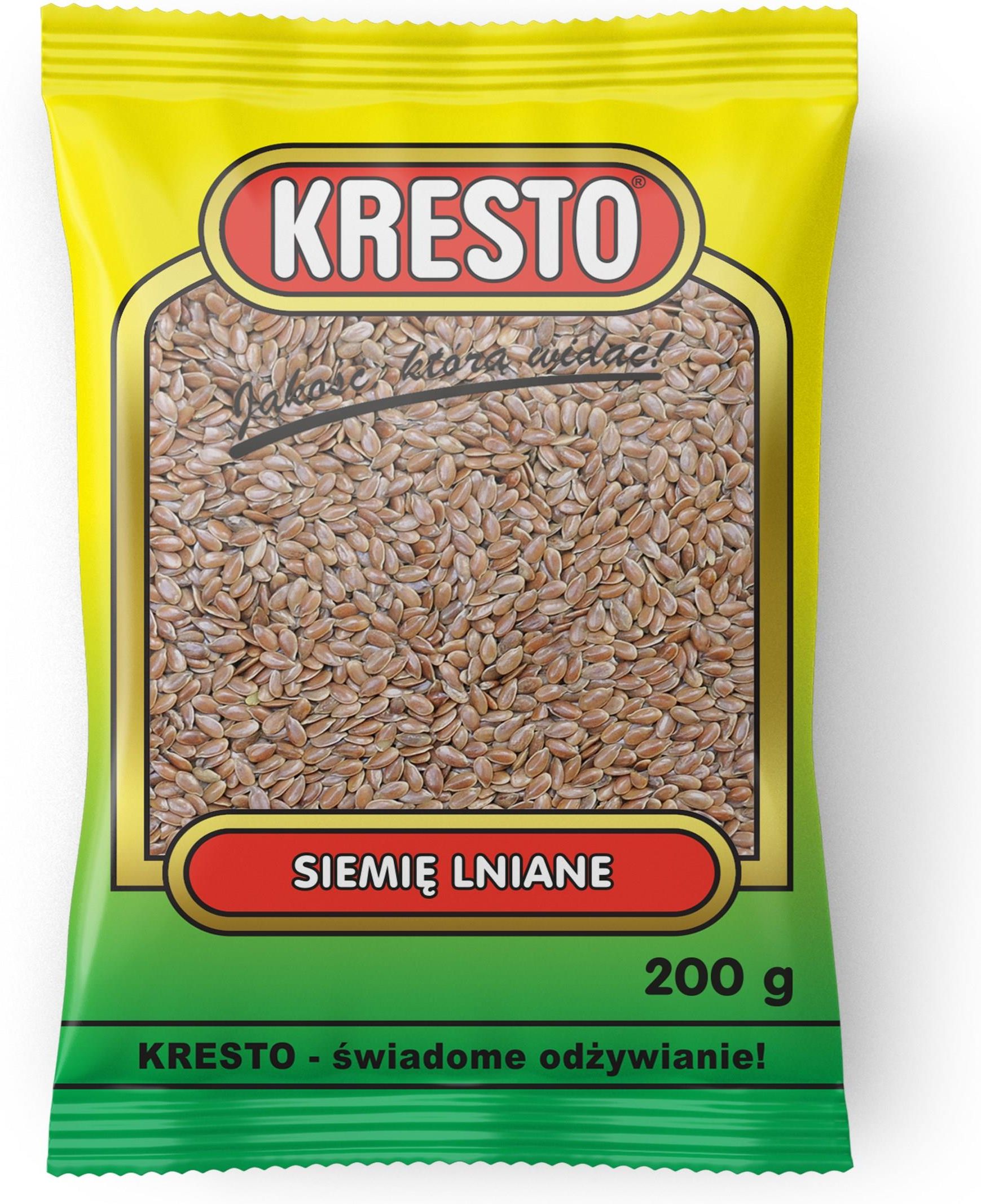 KRESTO Siemie Lniane 200g Ceny I Opinie Ceneo Pl