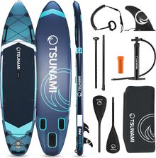 Zdjęcie Tsunami Deska Sup Pro Stand Up Paddle Pompowana Do Pływania All Round T12 350Cm Niebieskie - Toszek