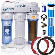 Zdjęcie Aqua Vita Filtr Wody Akwarystyczny Ro4 200 Gpd Osmoza Do Akwarium Demineralizator Ro4Demi200Gpd - Kędzierzyn-Koźle