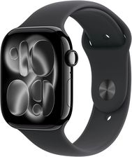 Apple Watch Series 11 GPS 46mm aluminium onyks pasek sportowy czarny M/L (MEUX4MPA)