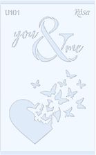 Zdjęcie KOH-I-NOOR Szablon Malarski Wielokrotny You&Me Rosa 13X20Cm (KOH27763) - Łańcut