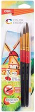Zdjęcie Pędzle Color Emotion 3szt. - Czempiń