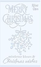 Zdjęcie KOH-I-NOOR Szablon Malarski Wielokrotny Boże Narodzenie Merry Christmas 13X20Cm (KOH27787) - Łańcut