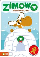 Zdjęcie Zimowo Reniferowo. Kolorowanki Z Naklejkami - Zagórz