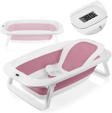 Zdjęcie Brandline Group Lionelo Baby Bubble Wanienka Z Leżaczkiem Składana Pink Magnolia - Bobolice